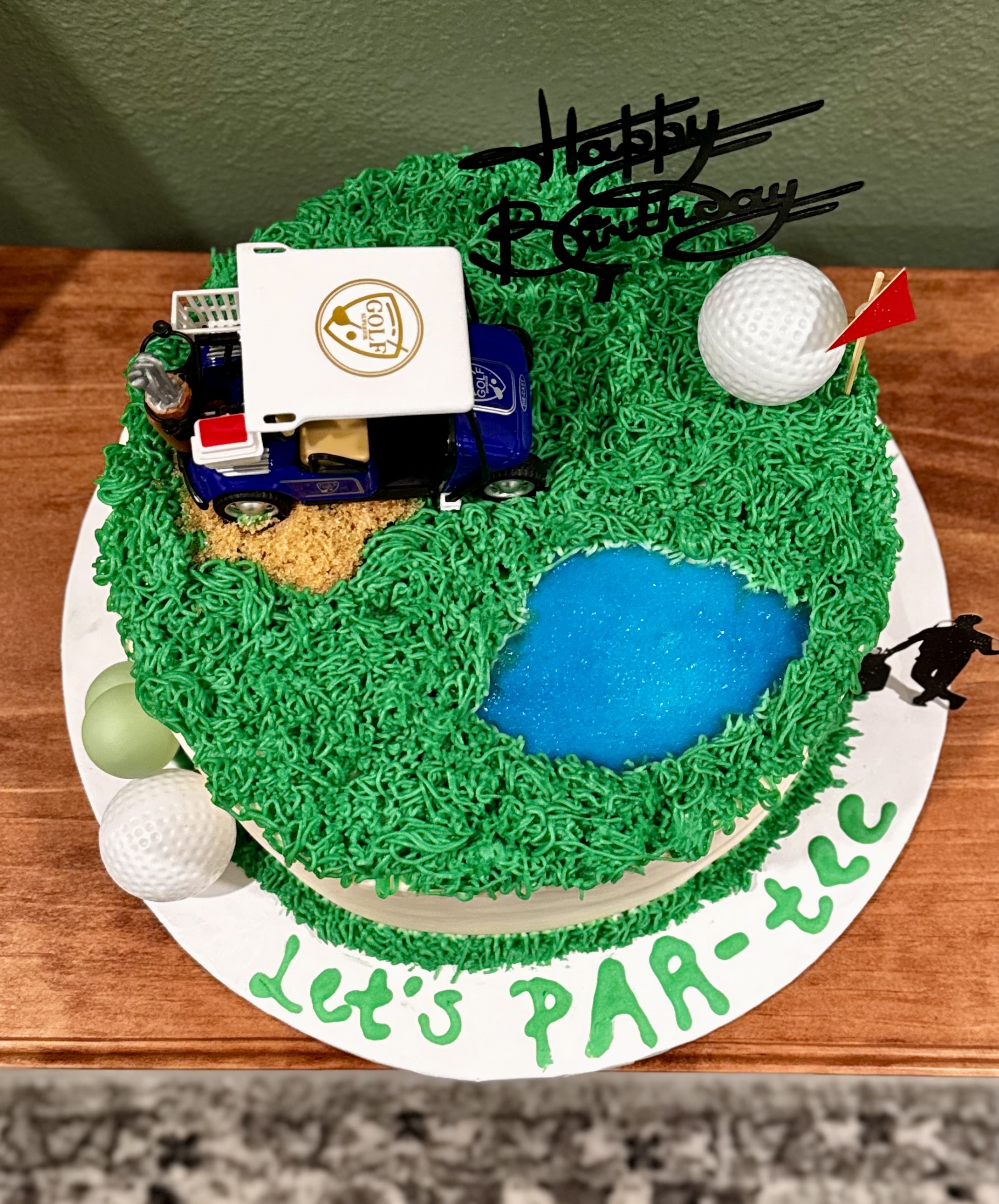 Custom cake by Happily Baked