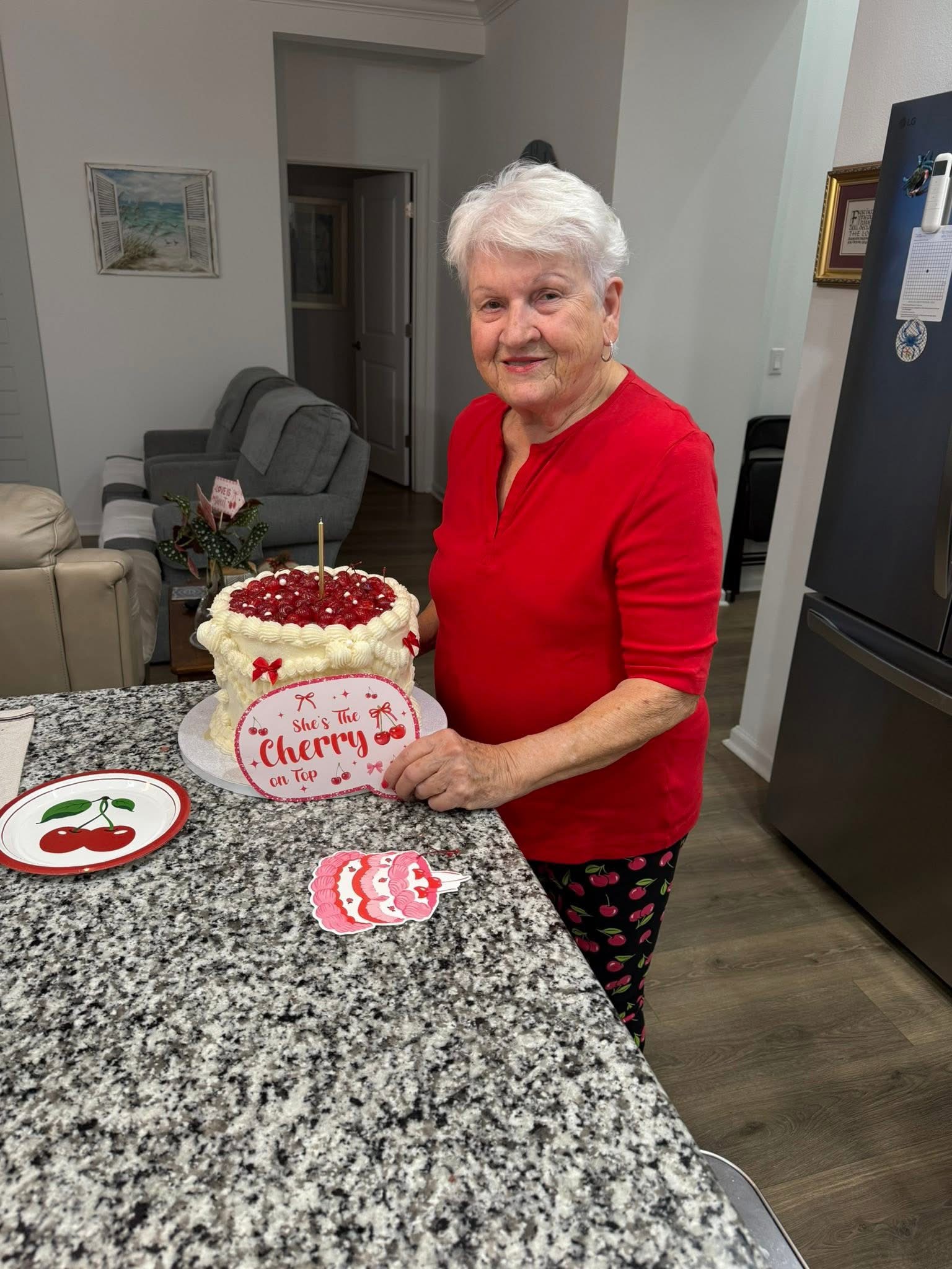 Custom cake by Happily Baked