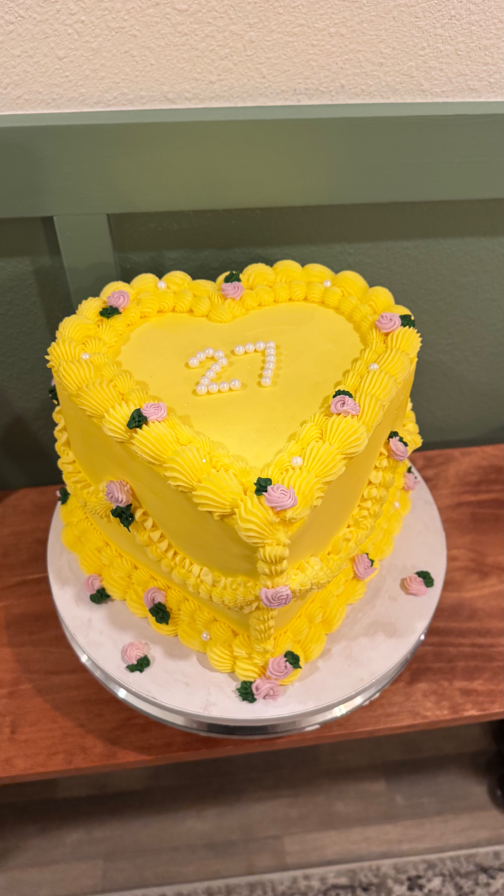 Custom cake by Happily Baked