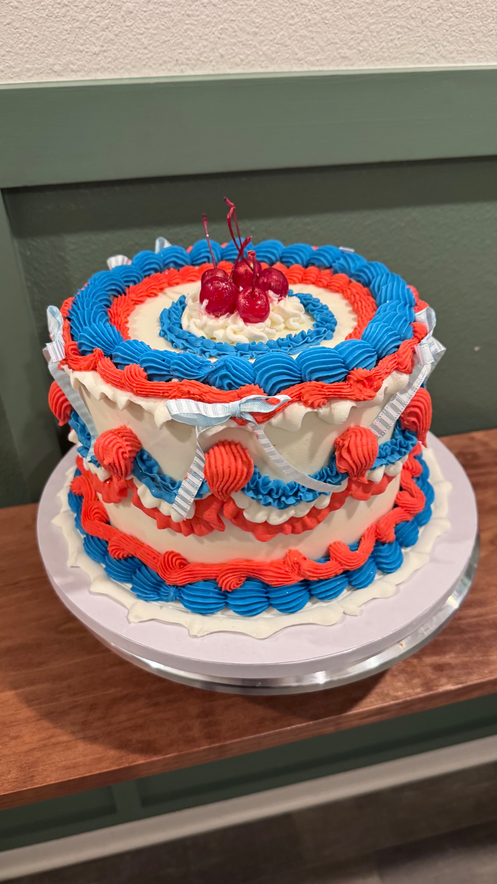 Custom cake by Happily Baked